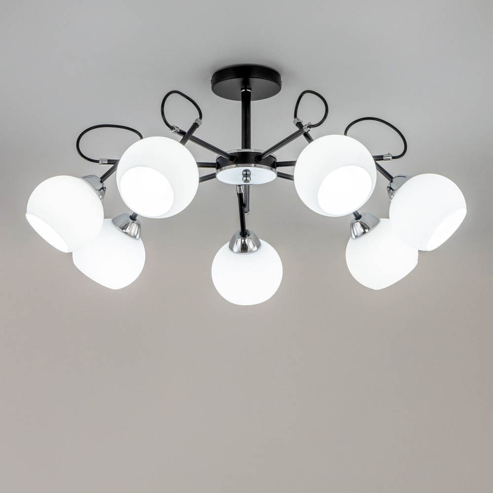 Citilux Стивен CL141271 Люстра потолочная Чёрная