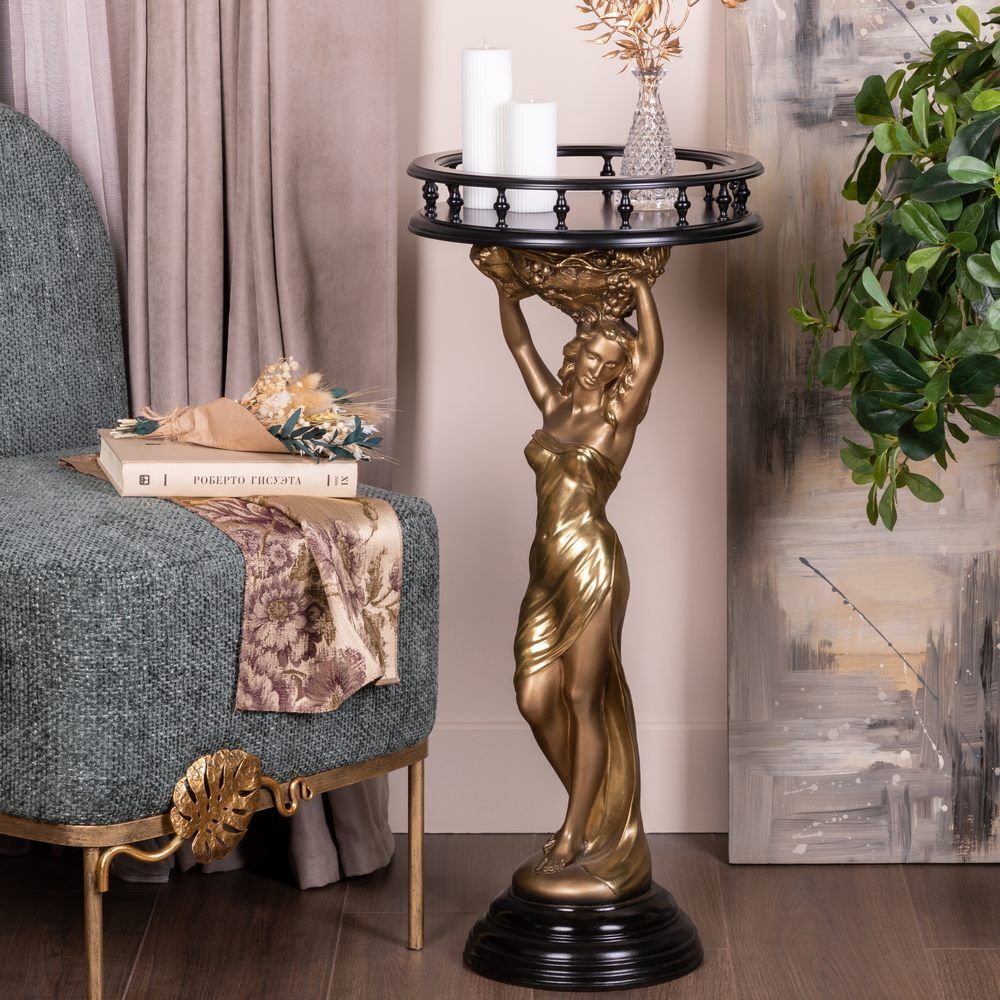 Подставка декоративная Валерия №340/2 Бронза Орех