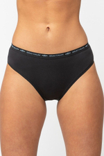 Женские трусы-слипы из хлопка (Размер: XL) (Цвет: темно-серый)