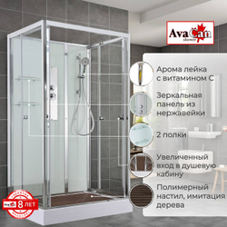 Душевая кабина AvaCan (АваКан) V2012N без крыши
