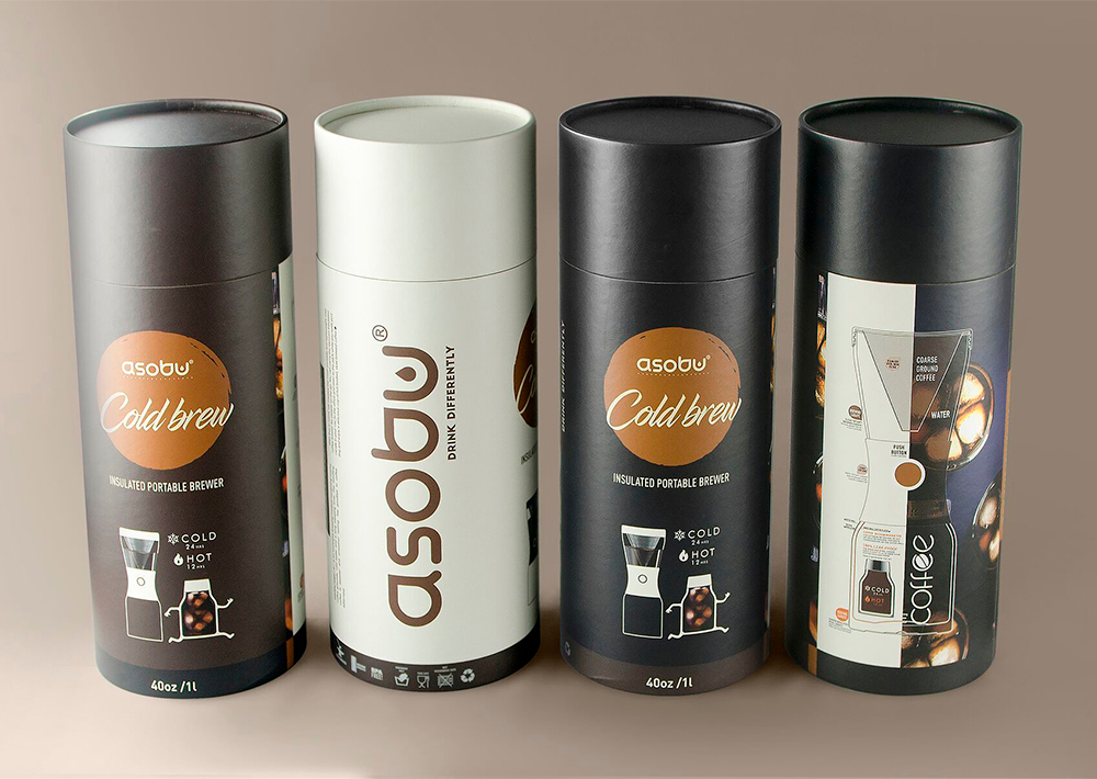 Кофеварка портативная Asobu Cold Brew (1 литр), серебристая