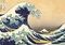 Puzzle "1000 Art Collection" The Great Wave of Kanagawa / Bridgeman