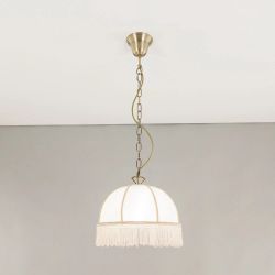 Citilux Базель CL407111 Подвесной светильник с бежевым абажуром