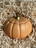 Свеча ароматическая PUMPKIN с ароматом "Тыквенное суфле"
