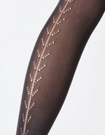 Мягкие колготки с элегантным швом (Размер: S-M-L) (Цвет: черный)