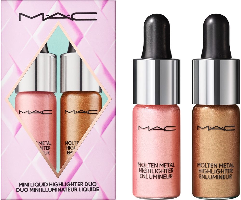 MAC Cosmetics Holiday Surreal Shine Mini Highlighter Duo - Набор подарочный для женщин для женщин, 0