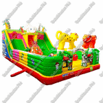 Коммерческий надувной батут "Сафари парк" 12*7*7 м