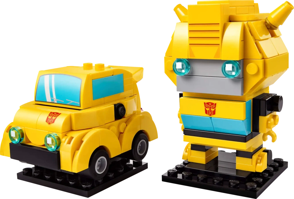 Конструктор LEGO BrickHeadz 40804 Робот и транспортное средство Бамблби