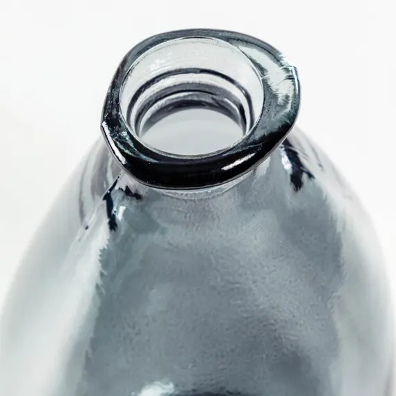 Ваза Lhad 36 cm синее стекло