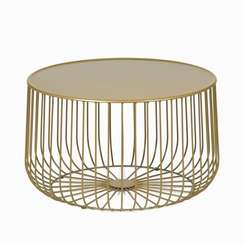 Кофейный стол Flat cage диаметр 65