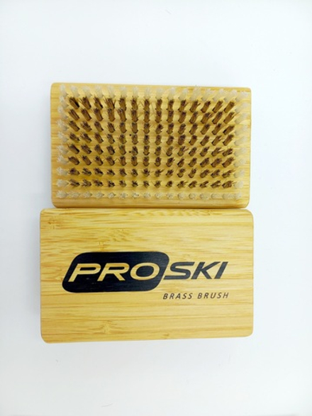 Щетка для обработки лыж и сноубордов латунь