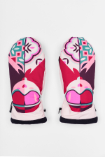 Варежки красные