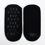 Черные SPA-носочки на основе натуральных масел «Питание и увлажнение» (Цвет: черный)