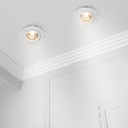 Встраиваемый светильник Maytoni Gyps Classic DL283-1-01-W