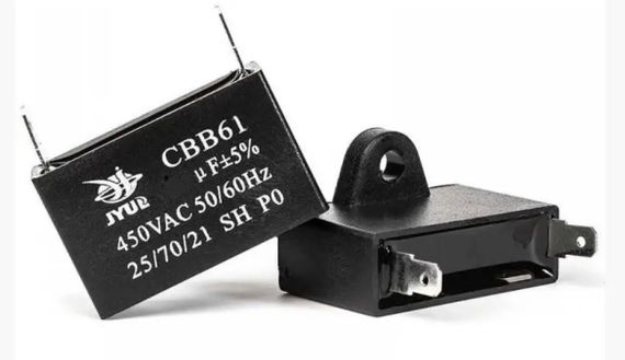Пусковой конденсатор 3мкФ 450в клеммы / CBB61 / JYUE