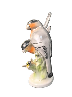 Фарфоровая статуэтка "Снегири" Hutschenreuther