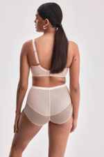 Телесный бюстгальтер Chita с чашкой +size на поролоне (Размер: 70J) (Цвет: телесный)