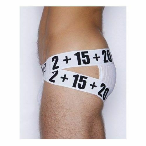 Мужские трусы брифы X белые  C-IN2