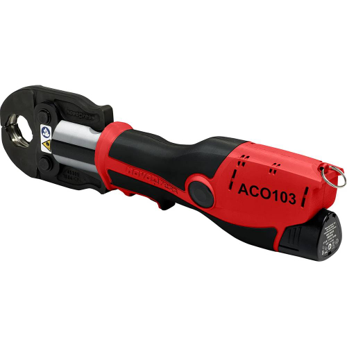 Набор пресс-инструмента ACO103BT, включает: аккумулятор 1,5 Ач., зарядное устройство, чем