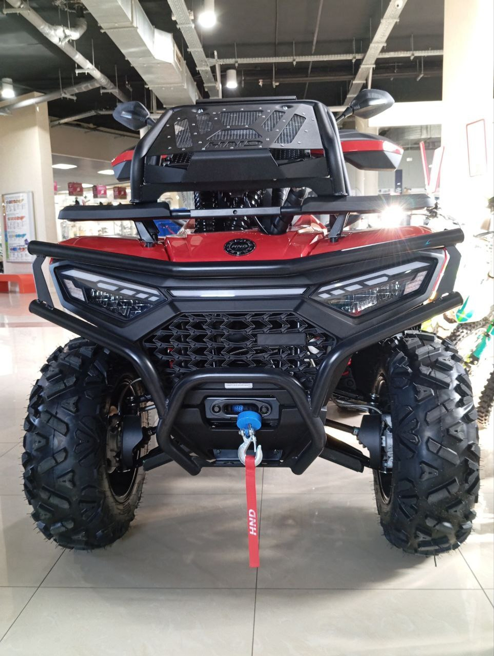 Квадроцикл HND QRX 650 PRO красный