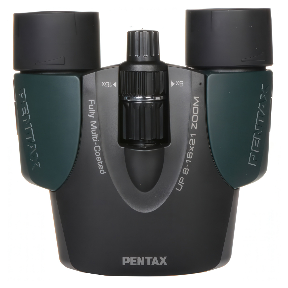 Бинокль Pentax UP 8-16x21 зеленый - Водонепроницаемый корпус