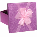 Коробка подарочная «Мечта» 17,5*17,5*8 см, лаванда