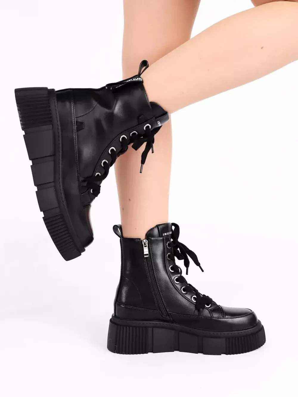 Ботинки женские на платформе