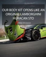Обвес переделка для Lamborghini Huracan LP580 LP610 2014-2019 в Huracan STO LP 640 Ламборгини Хуракан