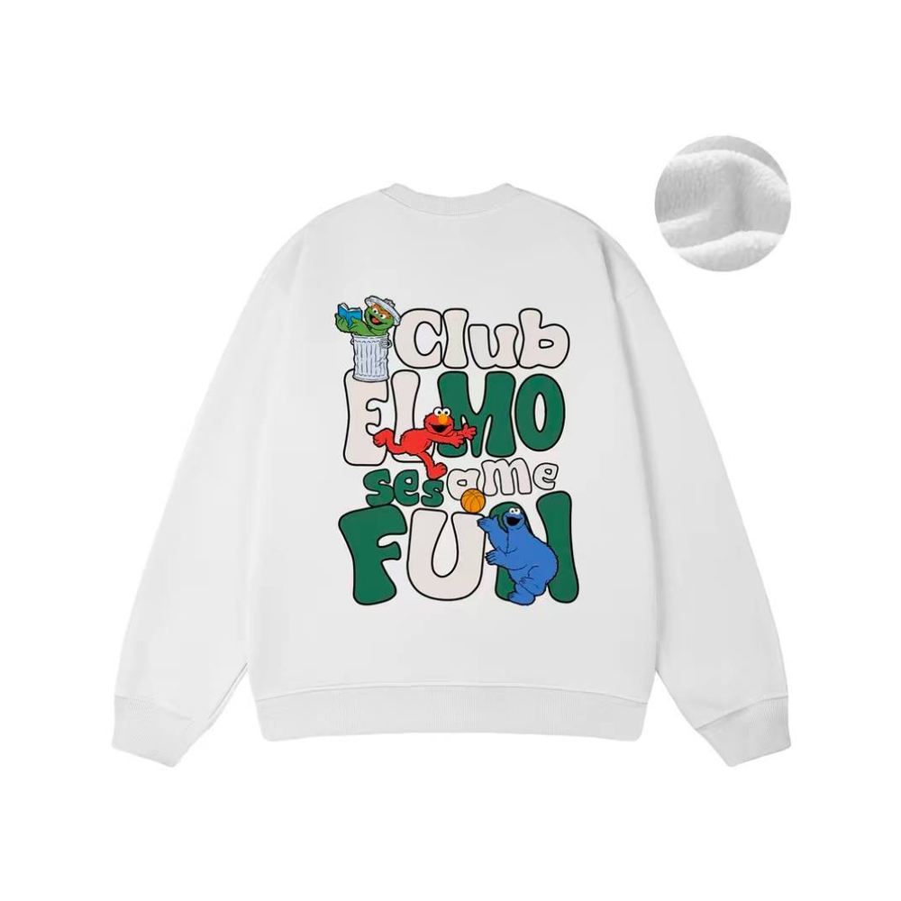 Sesame Street Sweatshirt "White"