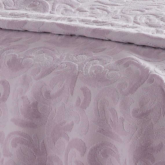 Покрывало ПИКЕ BAROC лиловый TIVOLYO HOME Турция