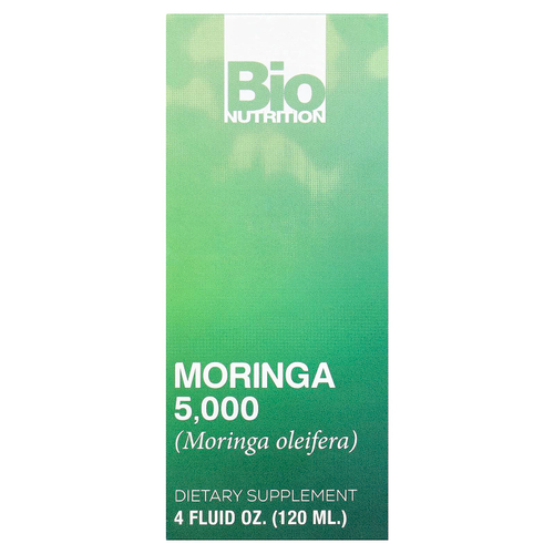 Bio Nutrition, моринга 5000, 120 мл (4 жидк. унции)