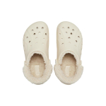 Crocs Baya Lined Fuzz Strap Clogs, 206633-11S