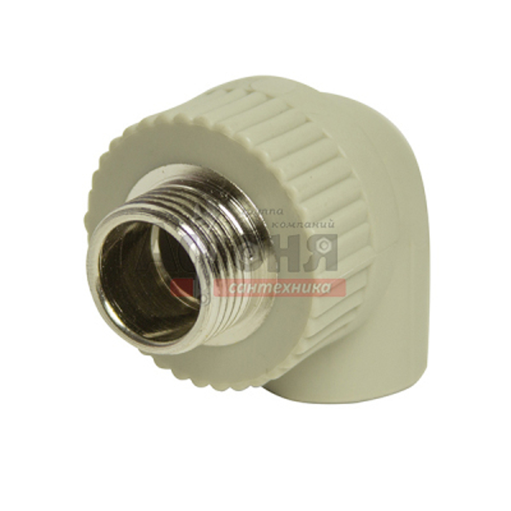 Уголок комб. нар 20х3/4'' VRT® СЕРЫЙ (Россия)