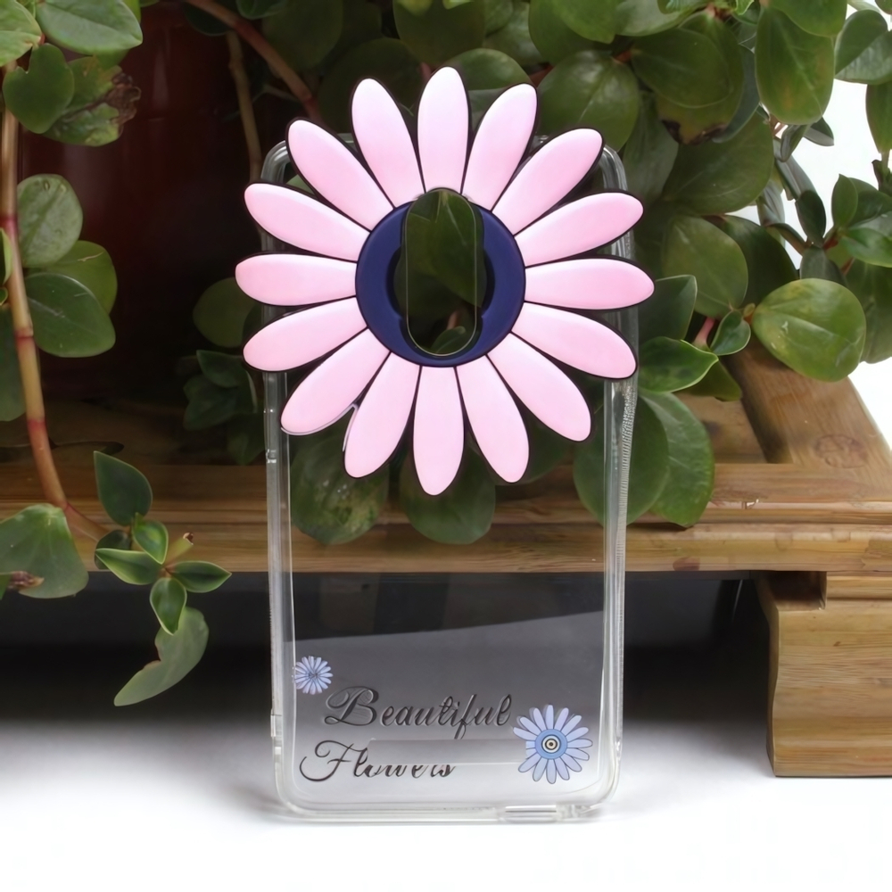 Силиконовый чехол "Цветы" для Xiaomi Redmi Note 3/3 Pro, 009872