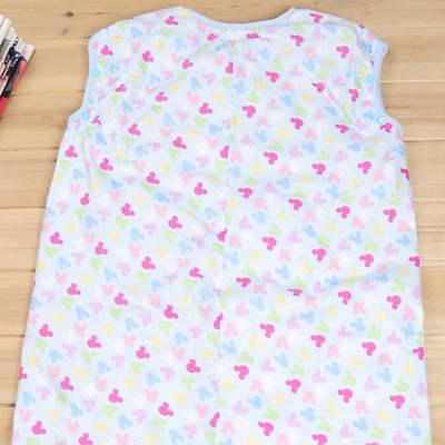 Спальный мешок со съемными рукавами и принтами Микки Мауса