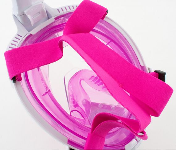 Маска полнолицевая Seac Fun белый/розовый