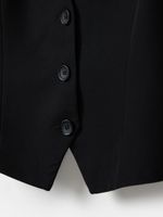 Жилет "Уголь" для девочки 7+