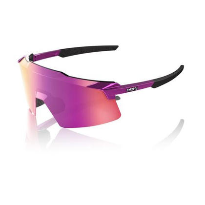 Спортивные очки 100% AEROCRAFT Gloss Purple Chrome - Purple Mirror Lens