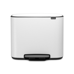 Мусорный бак Bo Pedal Bin 3x11л Brabantia Белый