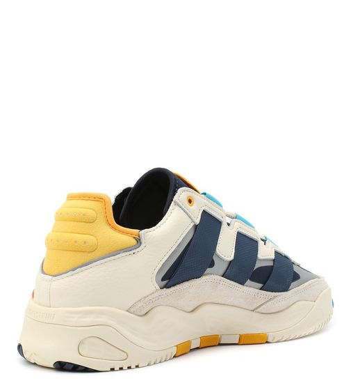 Кроссовки Adidas Niteball  Cream White Collegiate Navy