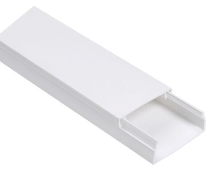 Кабель-канал магистральный 80х60 белый ECOLINE (8м) IEK