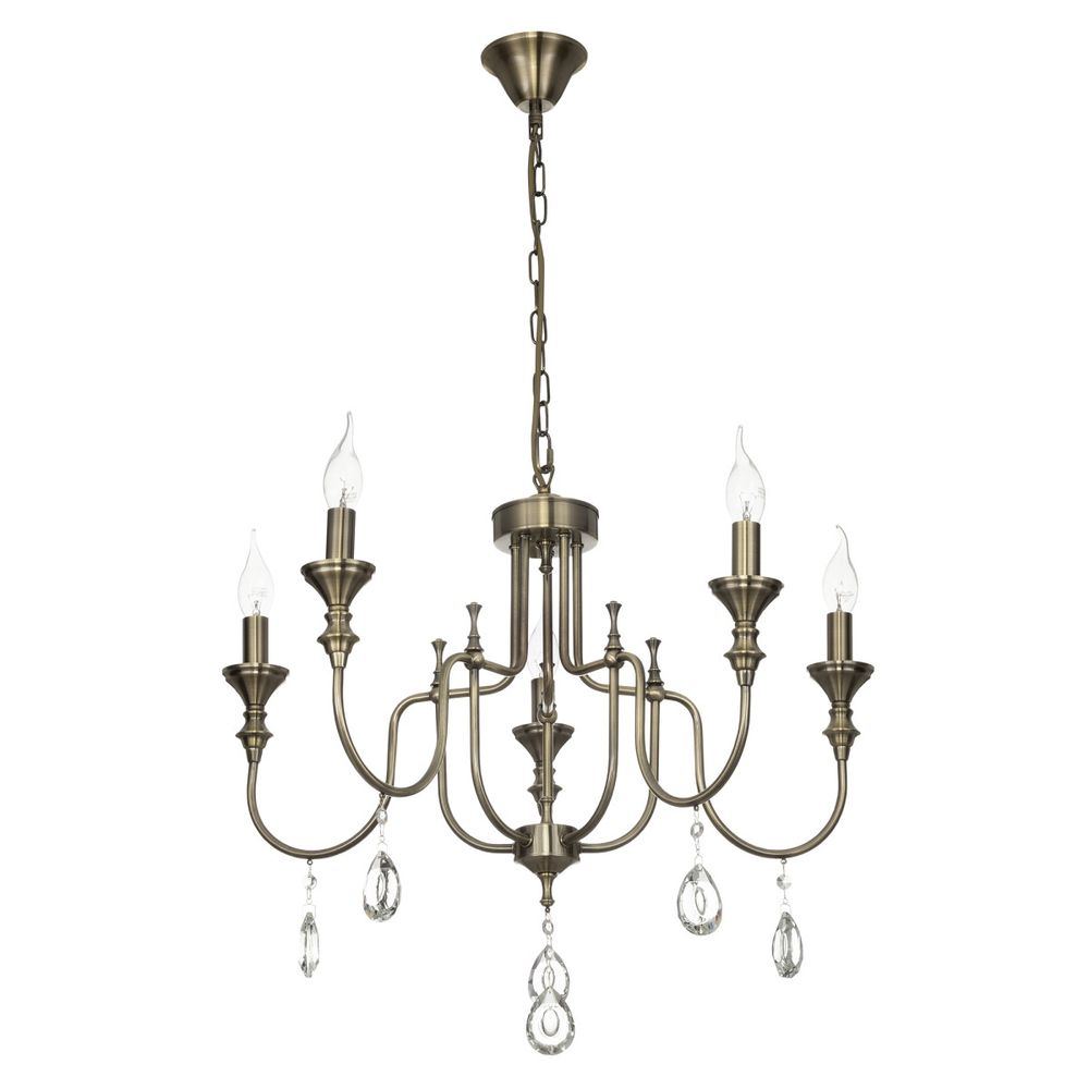 Citilux Рига CL437153 Люстра подвесная Бронза