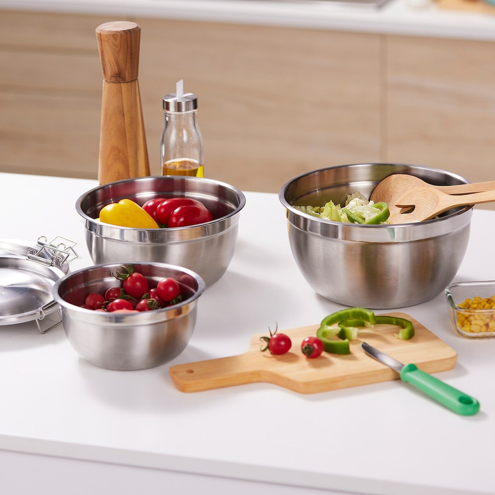 IKEA CIKLID  (ИКЕА СИКЛИД)  -  Миска с крышкой, набор из 3 штук.