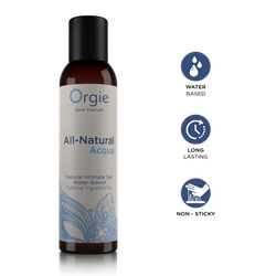 Интимный гель Orgie ALL-NATURAL ACQUA 150мл