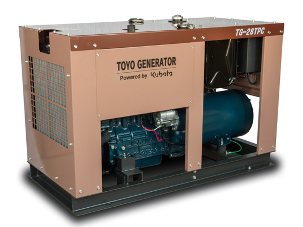Дизельный генератор TOYO TG  28 TPC