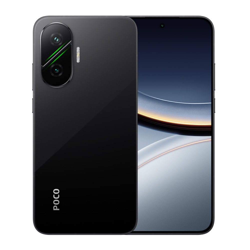 Смартфон Xiaomi Poco F7 5G 12/256 ГБ, чёрный