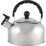 Чайник Casual, объем 1,5л, из нерж стали со свистком, зеркальная полировка корпуса