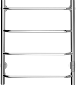 Полотенцесушитель электрический EWRIKA Сафо FT 60x55 см, подключение справа, слева, глянцевый хром, лесенка