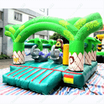 Коммерческий надувной батут "Национальный парк" 5*5*3 м