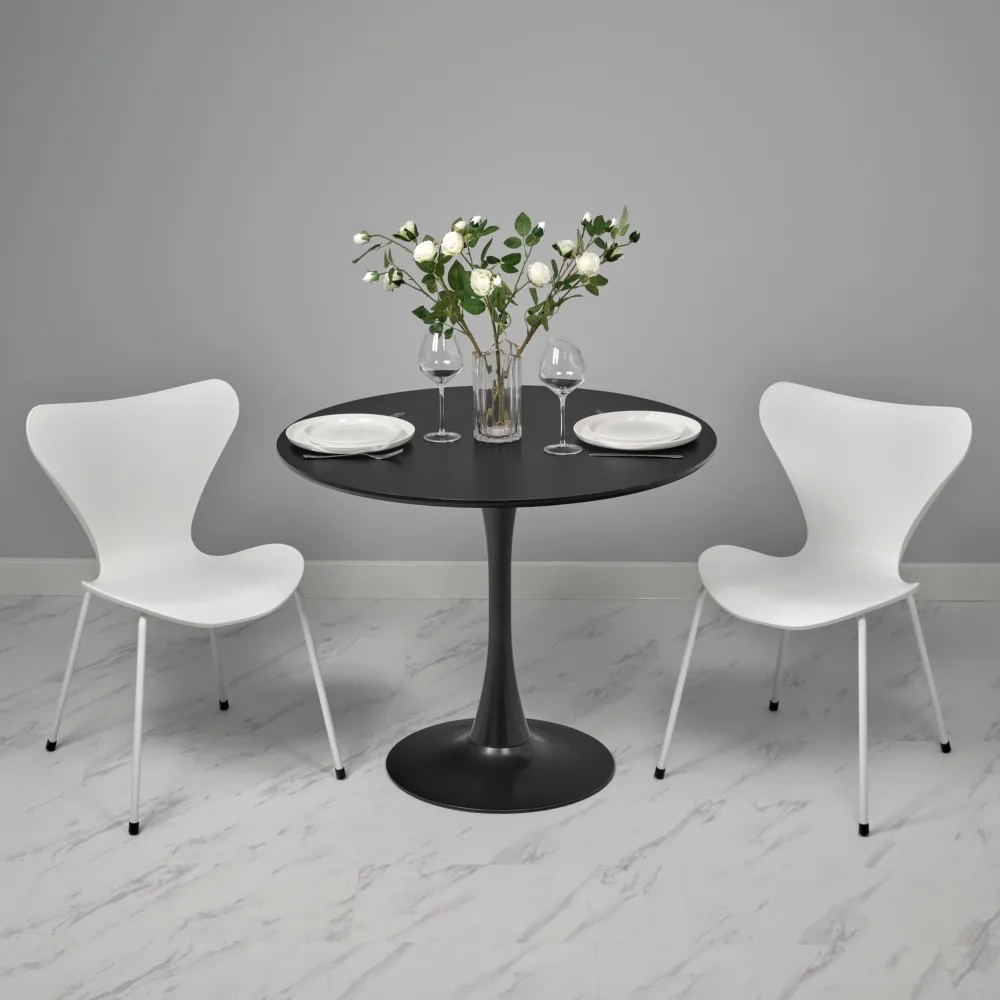 Комплект из 2-х стульев Bradex Home Seven Style белый с белыми ножками